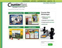 Tablet Screenshot of counterpointmats.com